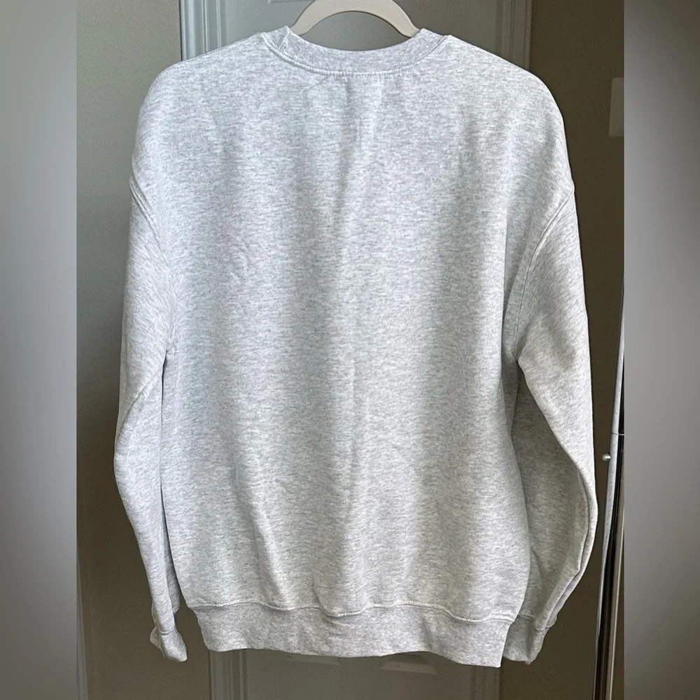 Gildan Gray Georgia Bulldogs Crewneck Sweatshirt NWOT